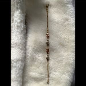 Beautiful gold elephant bracelet